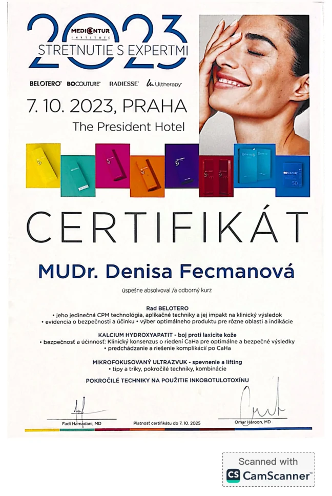 Certifikát odborného vzdelávania 14