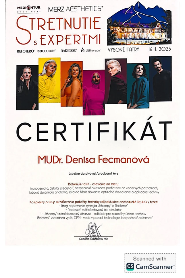 Certifikát odborného vzdelávania 15