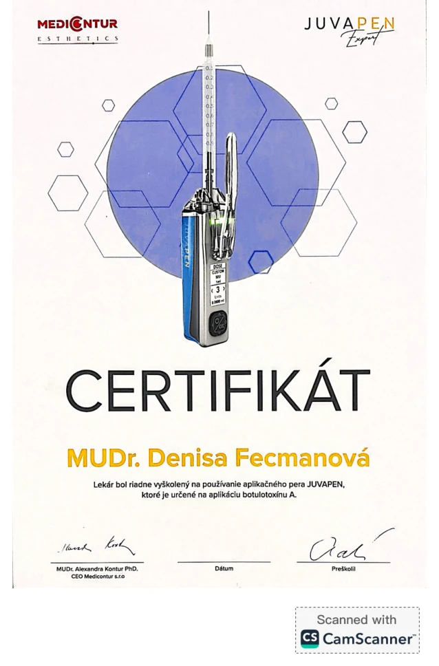 Certifikát odborného vzdelávania 18