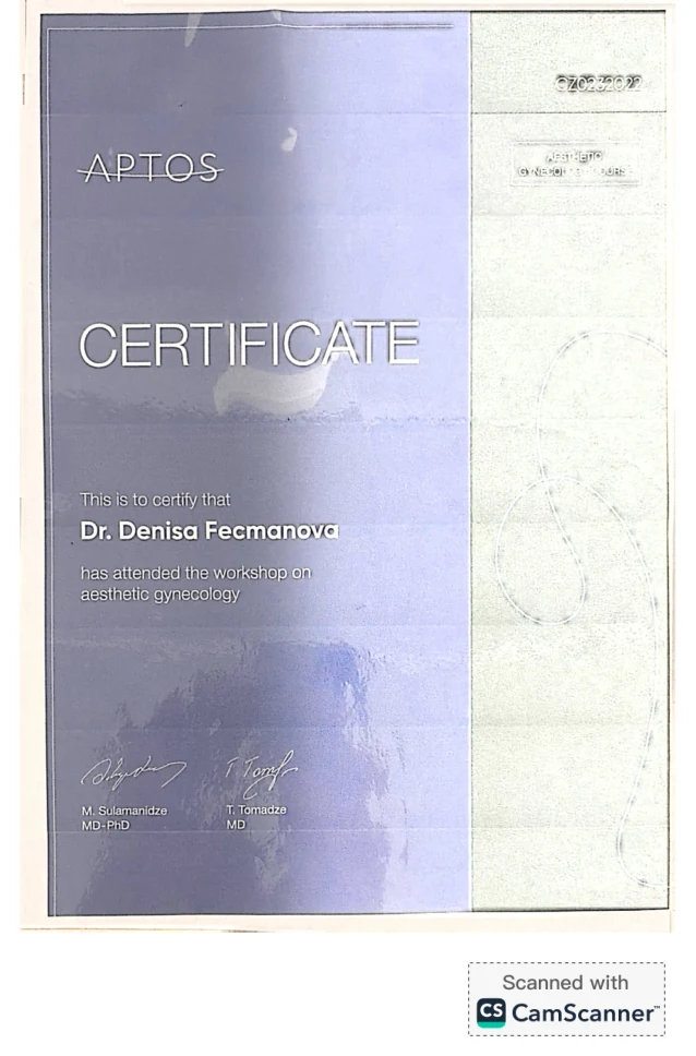 Certifikát odborného vzdelávania 25