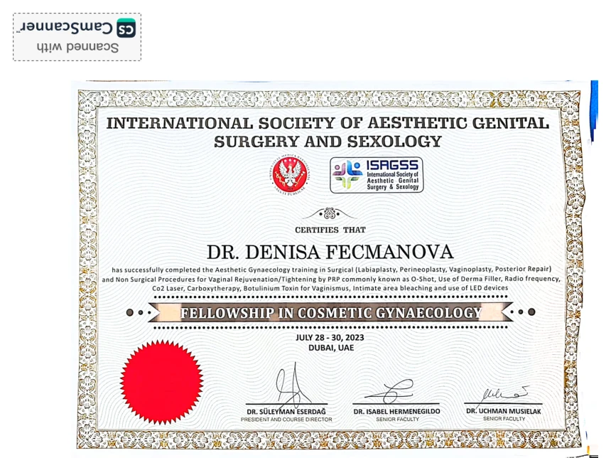 Fellowship in Cosmetic Gynaecology