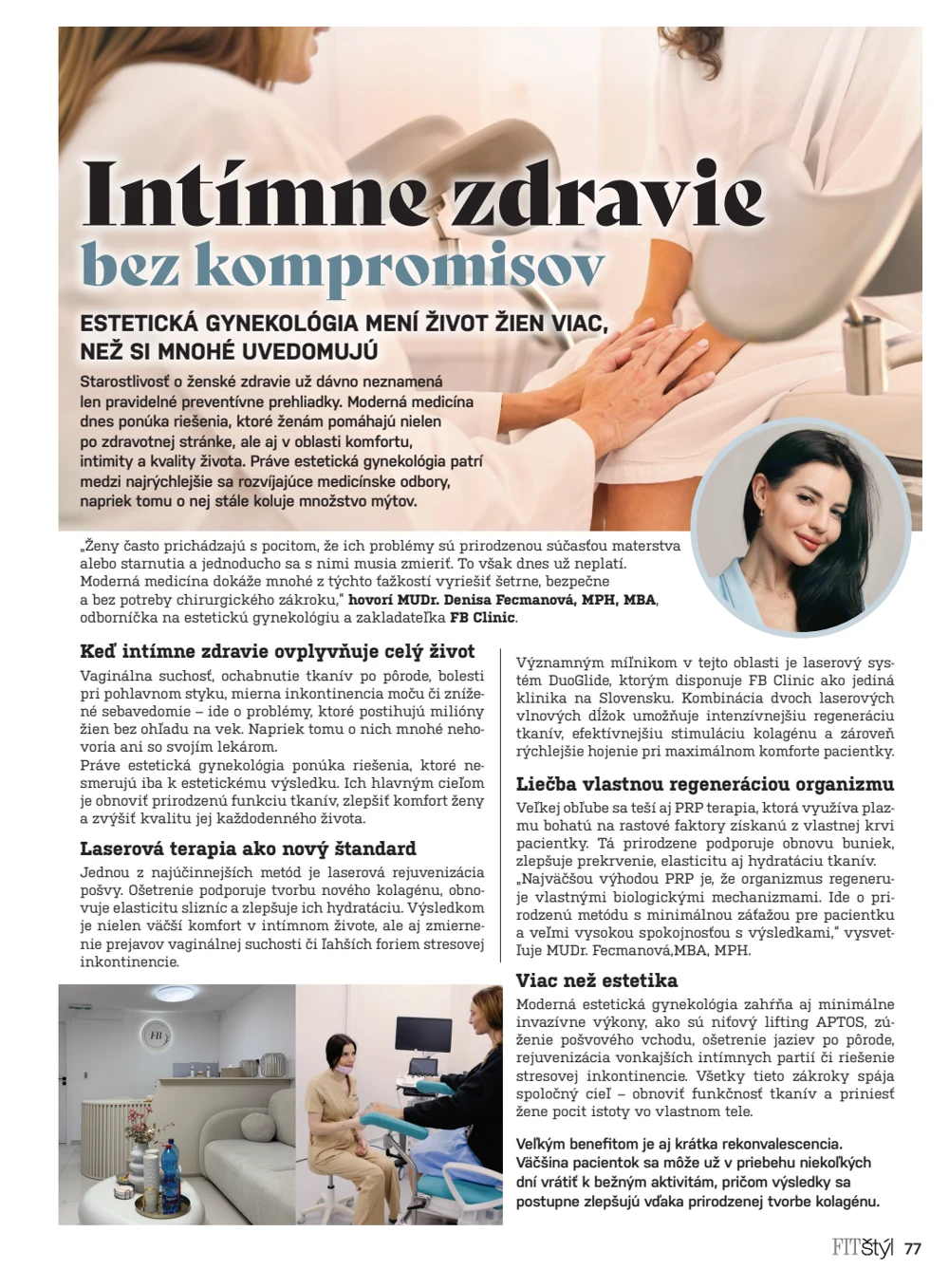 Náhľad článku Intímne zdravie bez kompromisov v magazíne FIT štýl